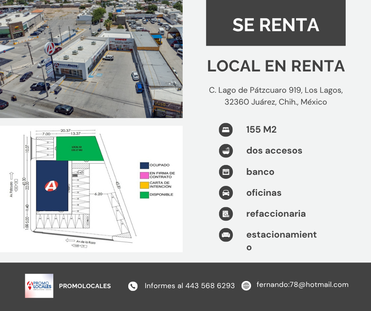 Local en renta en Los Lagos, Juárez — foto 1 de 6