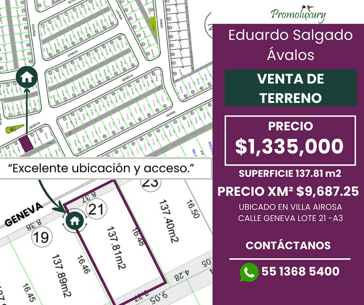 Terreno en venta en Colosio, Pachuca de Soto
