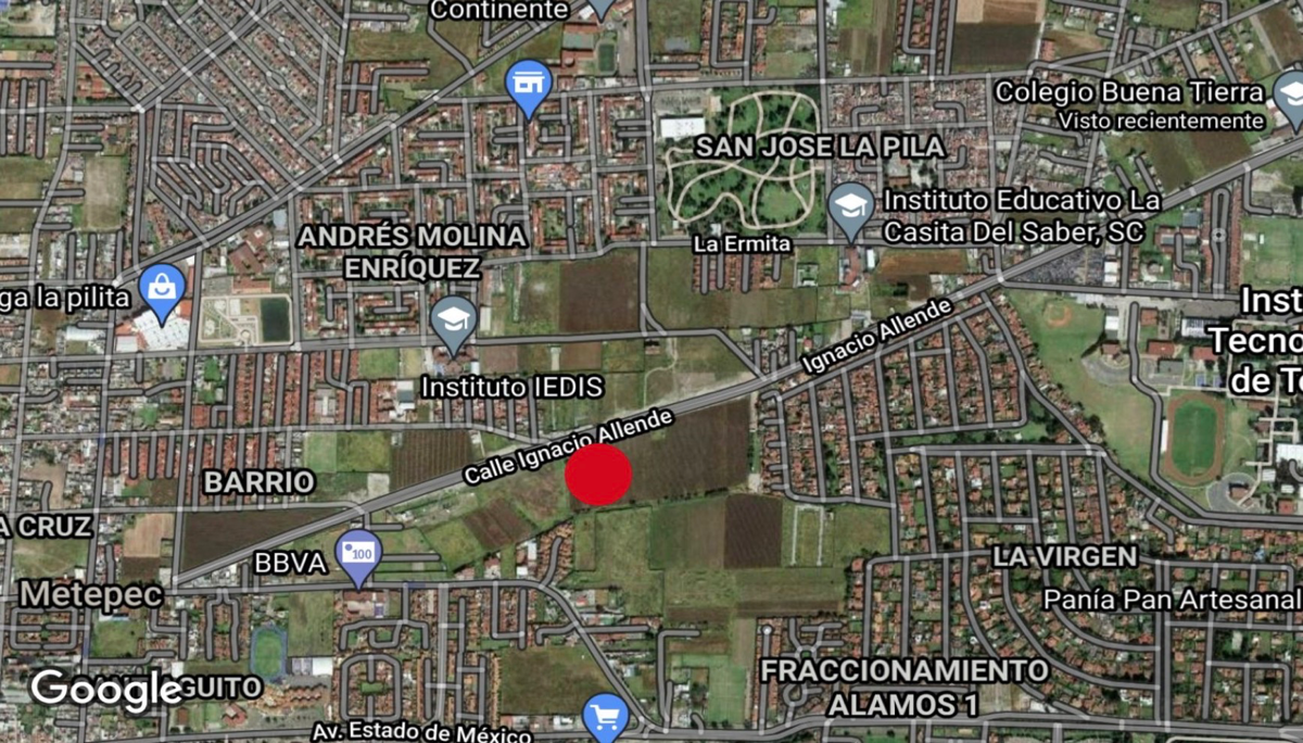 Terreno en venta en Santa Cruz, Metepec — foto 1 de 2