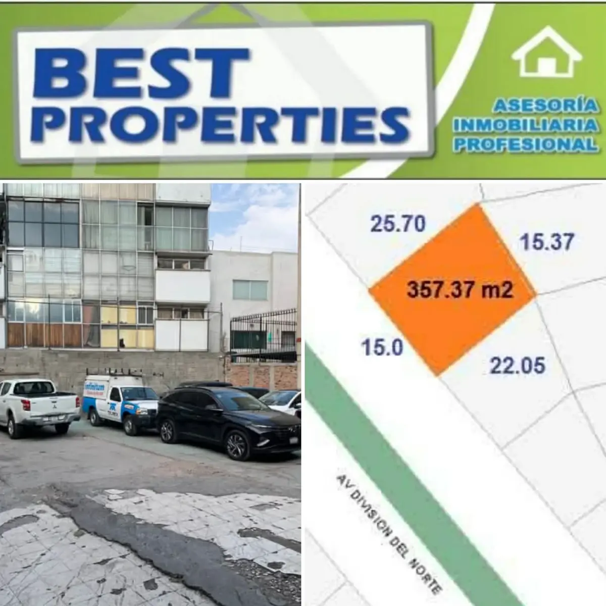 Terreno en venta en Del Valle Norte, Benito Juárez — foto 1 de 3