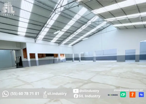 Bodega Industrial en Renta en Naucalpan