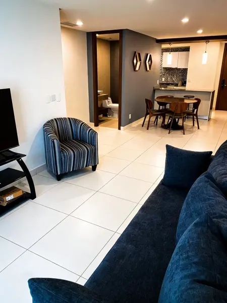 Departamento con Terraza en The Point Santa Fe | 1 Recámara, Amenidades de Lujo