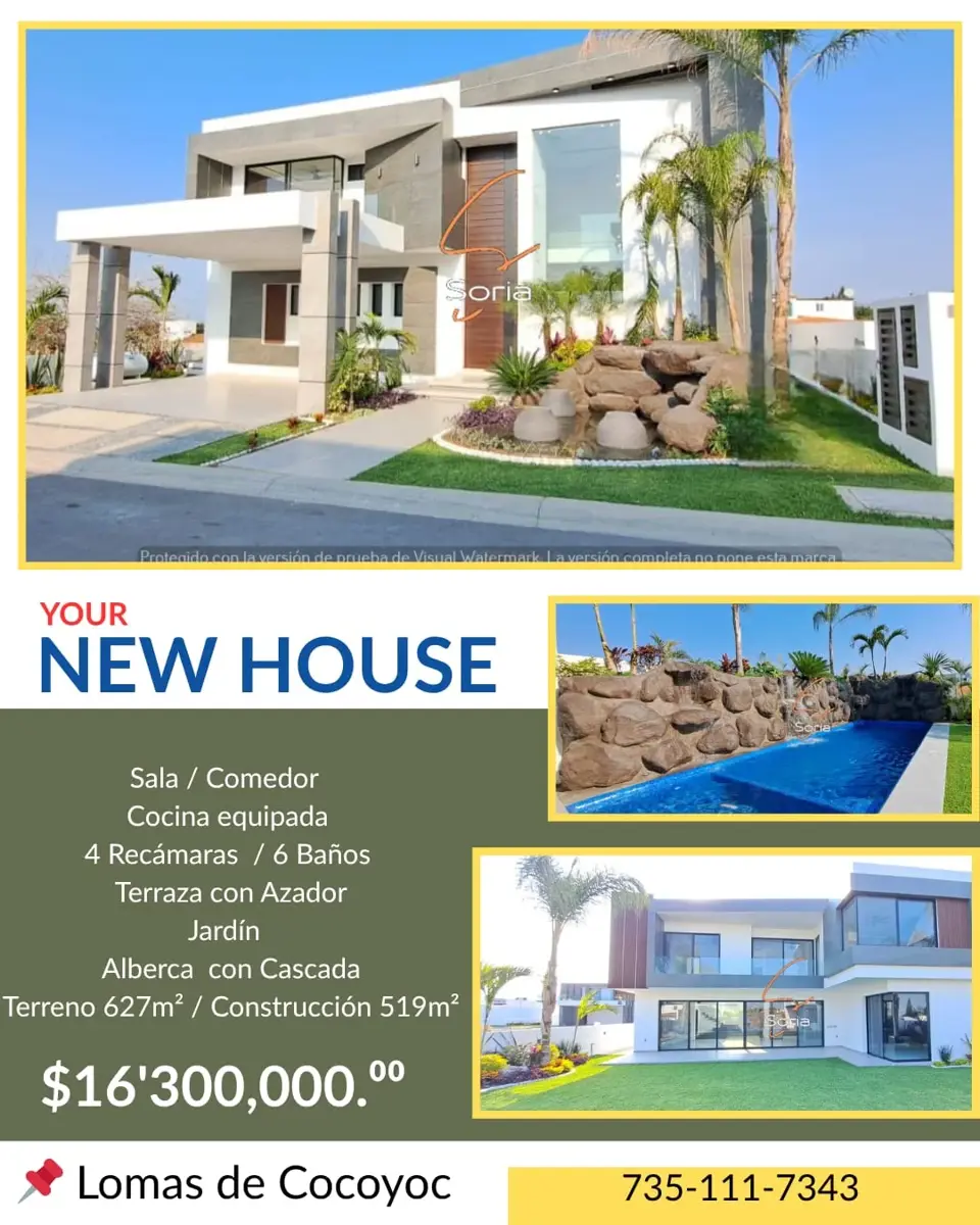 Casa en venta en Lomas de Cocoyoc, Atlatlahucan — foto 1 de 61