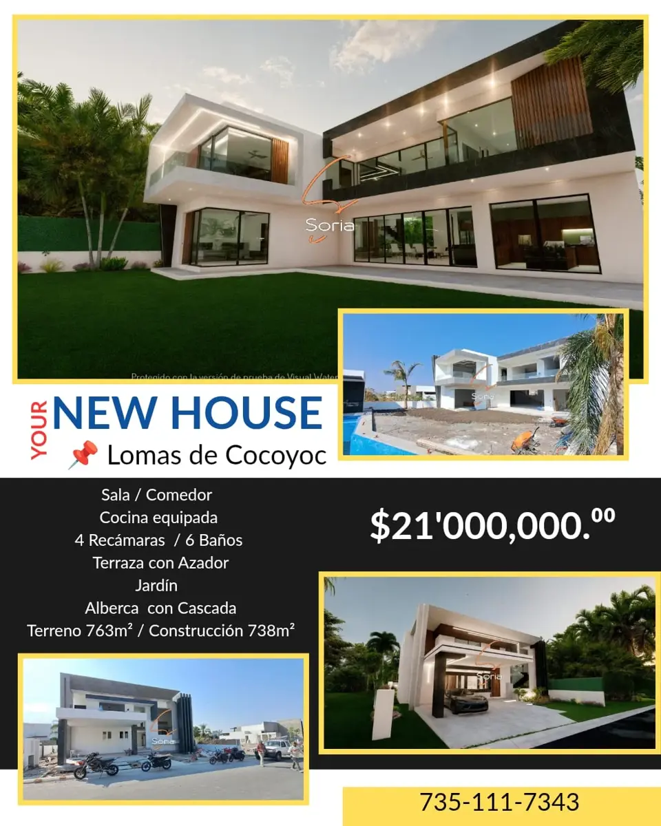 Casa en venta en Lomas de Cocoyoc, Atlatlahucan — foto 1 de 19
