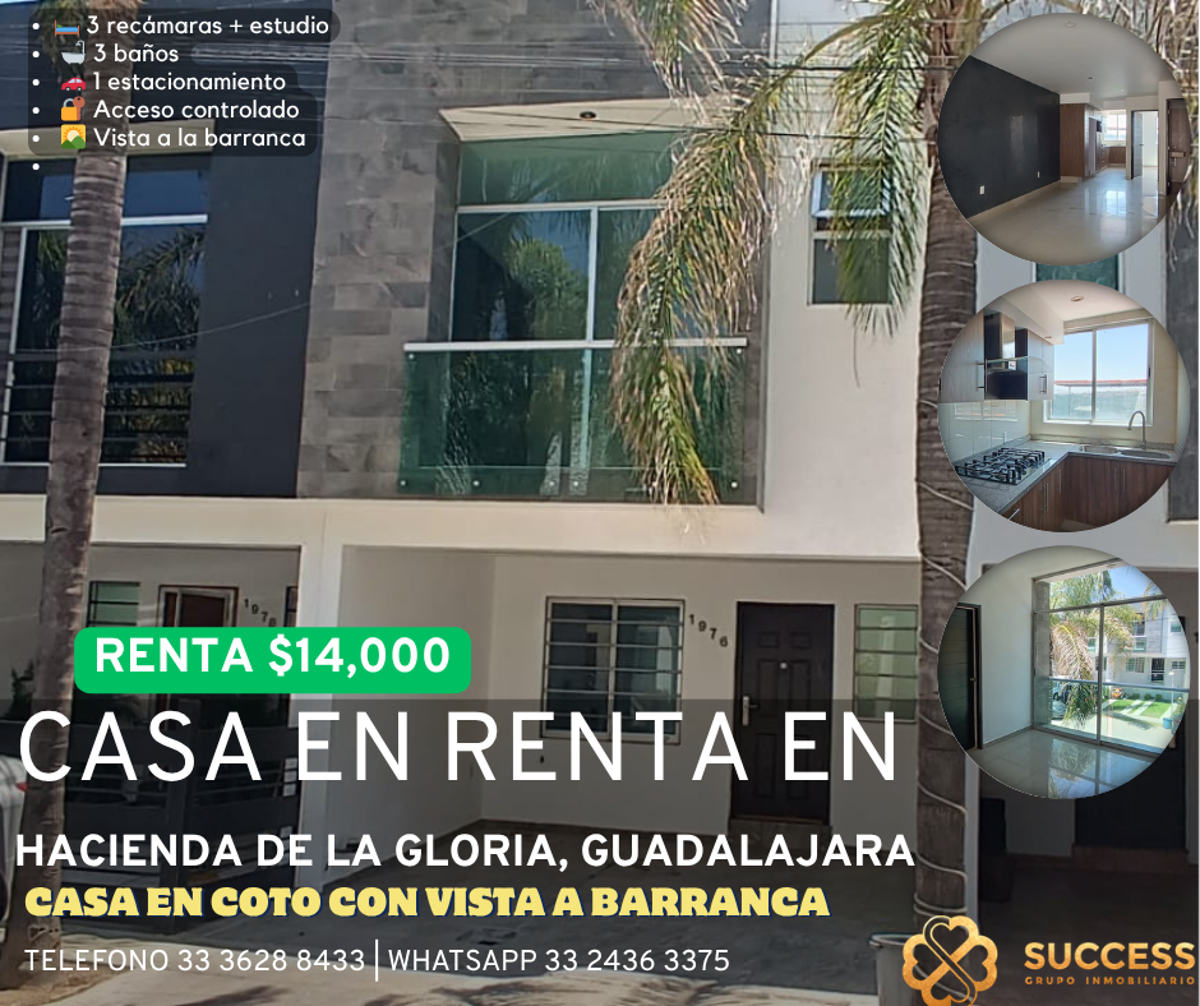 Casa en renta en Oblatos, Guadalajara — foto 1 de 16