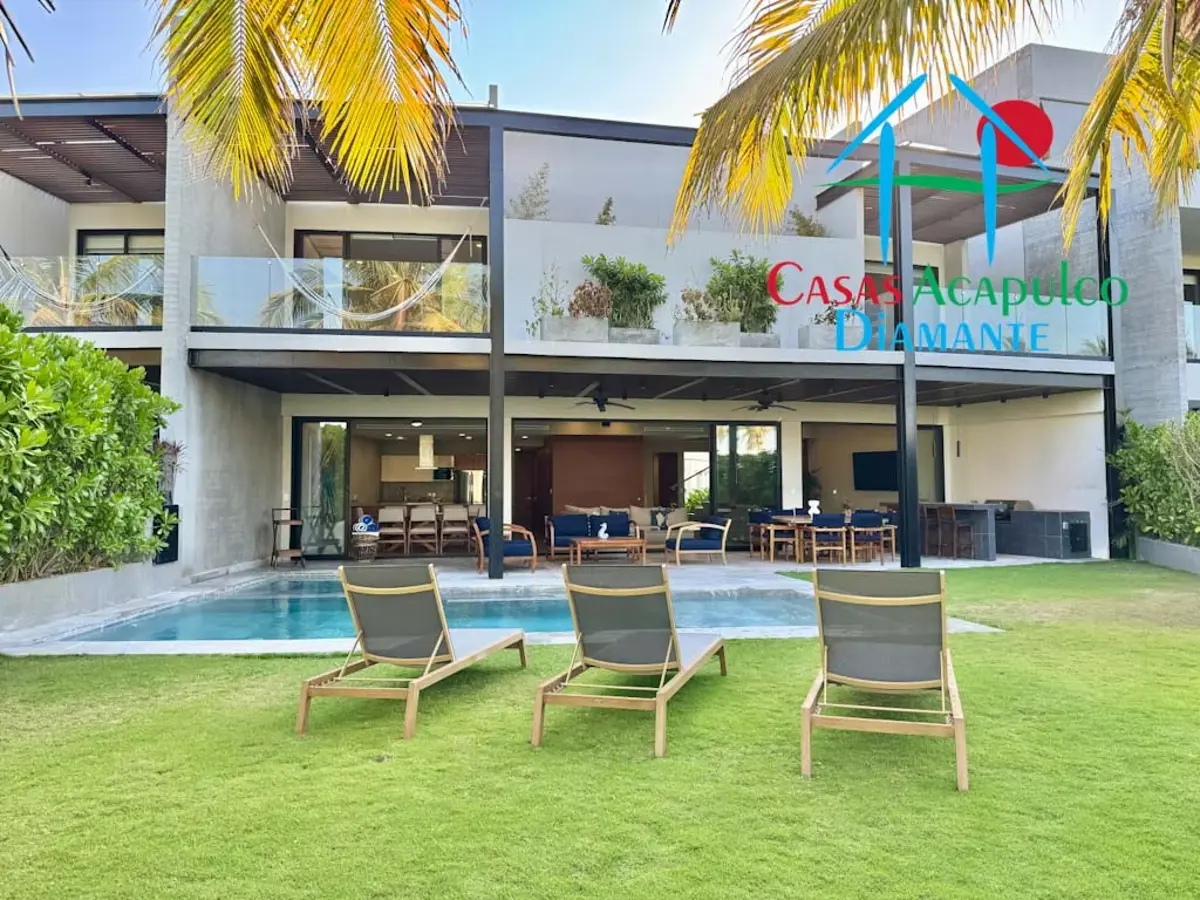 Casa en Tres Vidas en modalidad fraccional con alberca y jacuzzi privados Casa en Tres Vidas en modalidad fraccional con alberca y jacuzzi privados