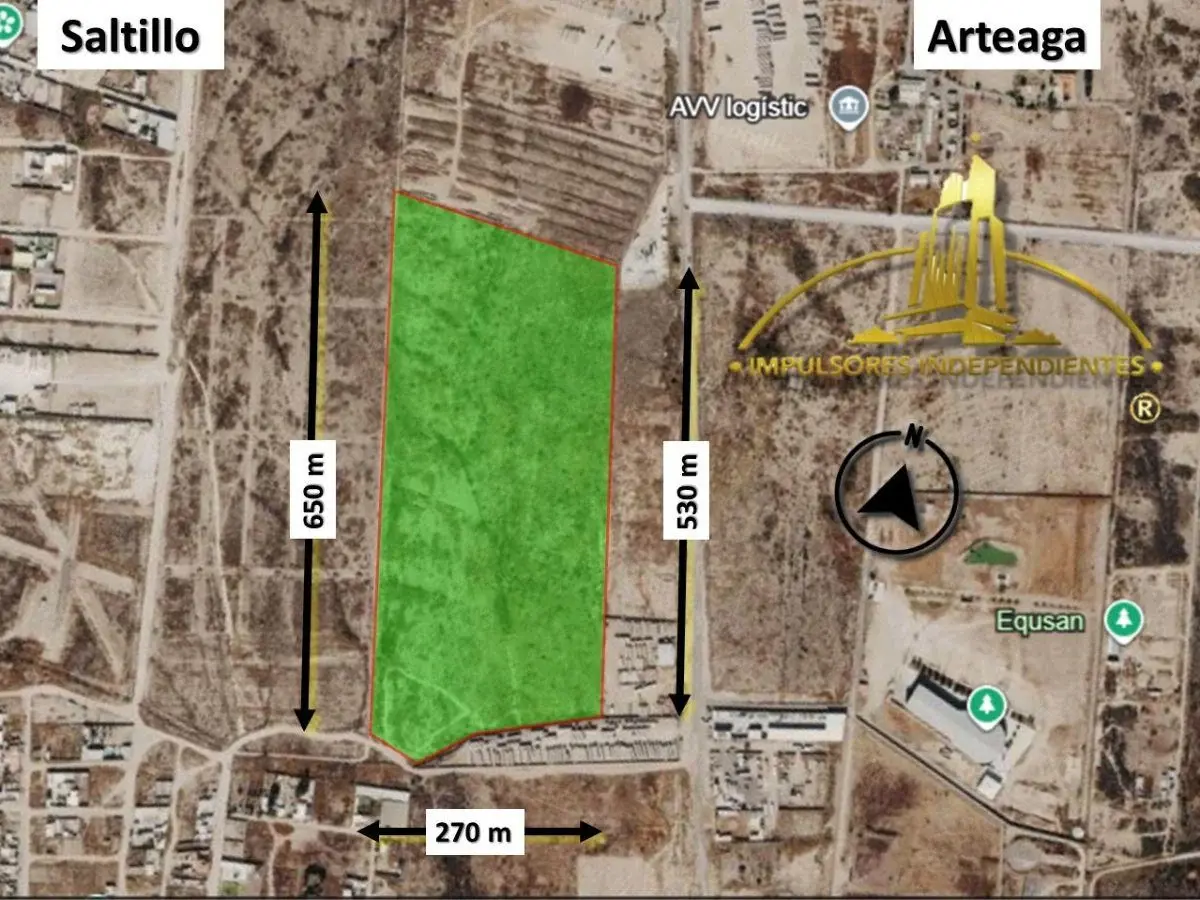 Terreno en venta en Zapaliname, Saltillo — foto 1 de 5