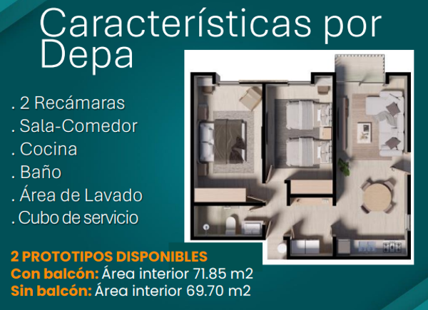 Departamento en venta en Torreon Centro, Torreón — foto 2 de 5