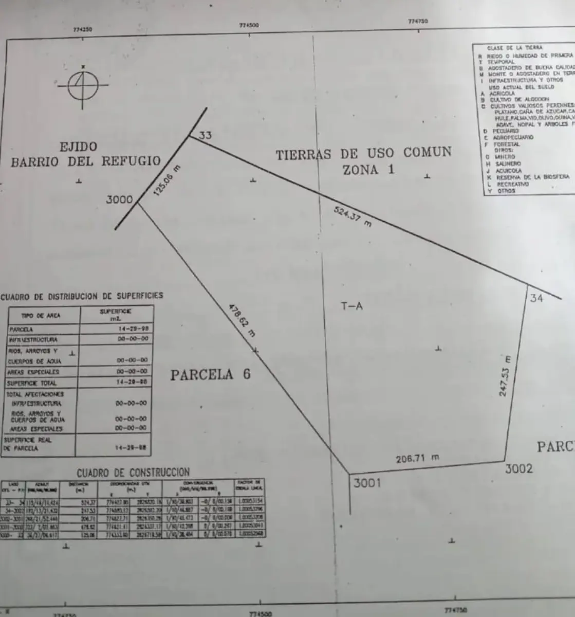Terreno en venta en Del Refugio, Parras