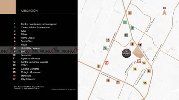 Departamento en venta en Alpes, Saltillo — foto 2 de 10
