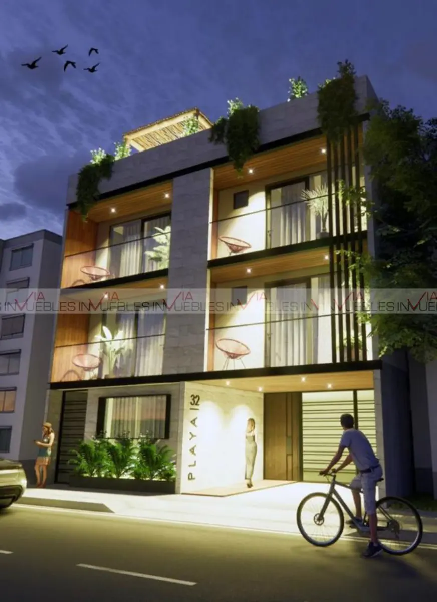 Departamento en venta en Playa del Carmen Centro, Playa del Carmen — foto 1 de 8
