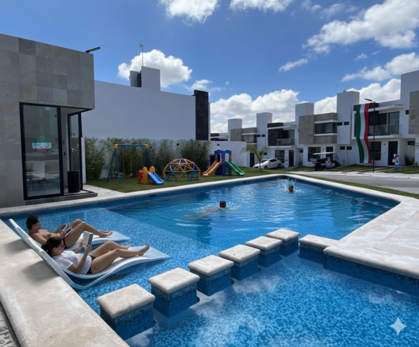 Queretaro Juriquilla casas en venta equipadas entrega inmediata con amenidades