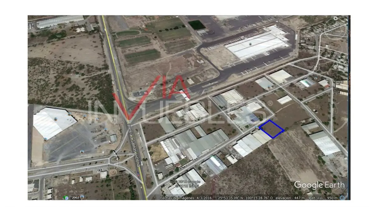 Terreno en renta en Parque Industrial Dinamo del Norte, Salinas Victoria — foto 1 de 10