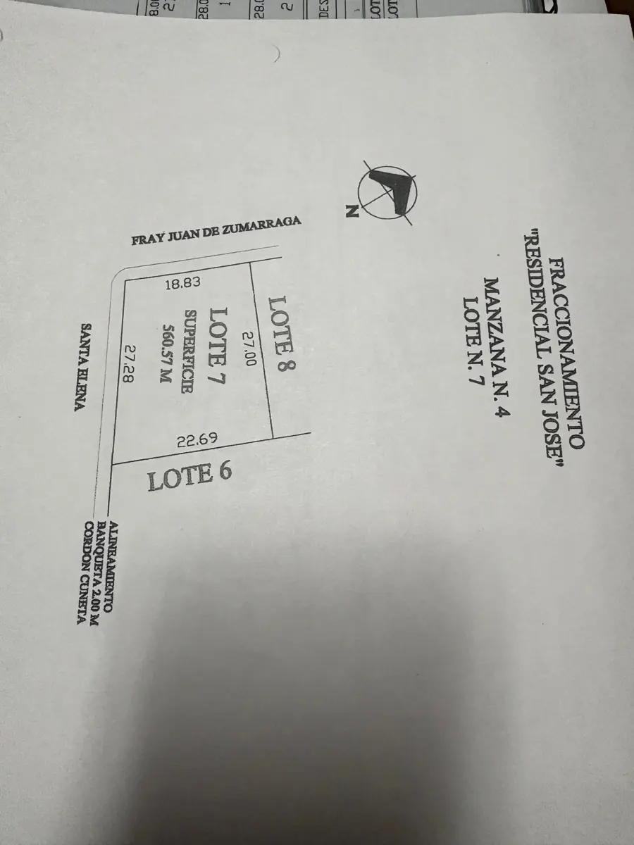 Terreno en venta en San José Residencial, Saltillo