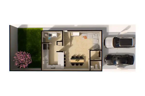 Casa en venta en Alborán Residencial, Juárez — foto 3 de 3
