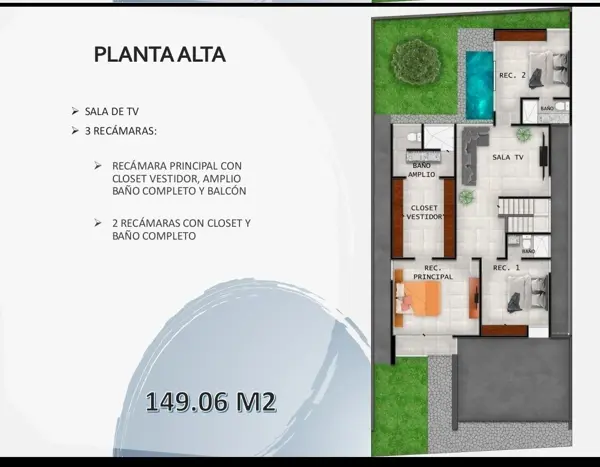 Casa en venta en Cholul, Mérida — foto 3 de 3
