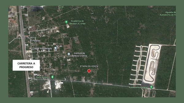 Terreno en venta en Paraíso, Progreso — foto 3 de 8