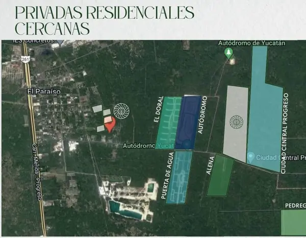 Terreno en venta en Paraíso, Progreso — foto 2 de 8