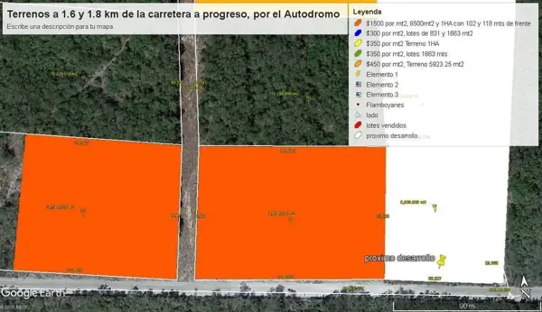 Terreno en venta en San Ignacio, Progreso — foto 3 de 5