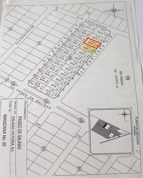 Terreno en venta en Paseo Santa Isabel, Salinas Victoria — foto 2 de 9