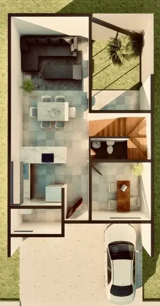 Casa en venta en San Carlos Real de Palmas, Centro — foto 3 de 4