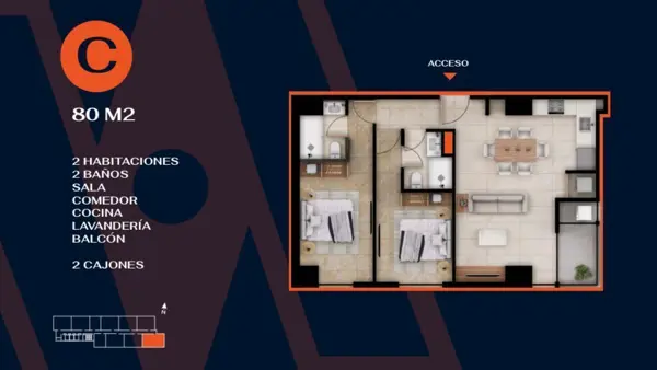 Departamento en venta en Jardin Español, Monterrey — foto 3 de 3