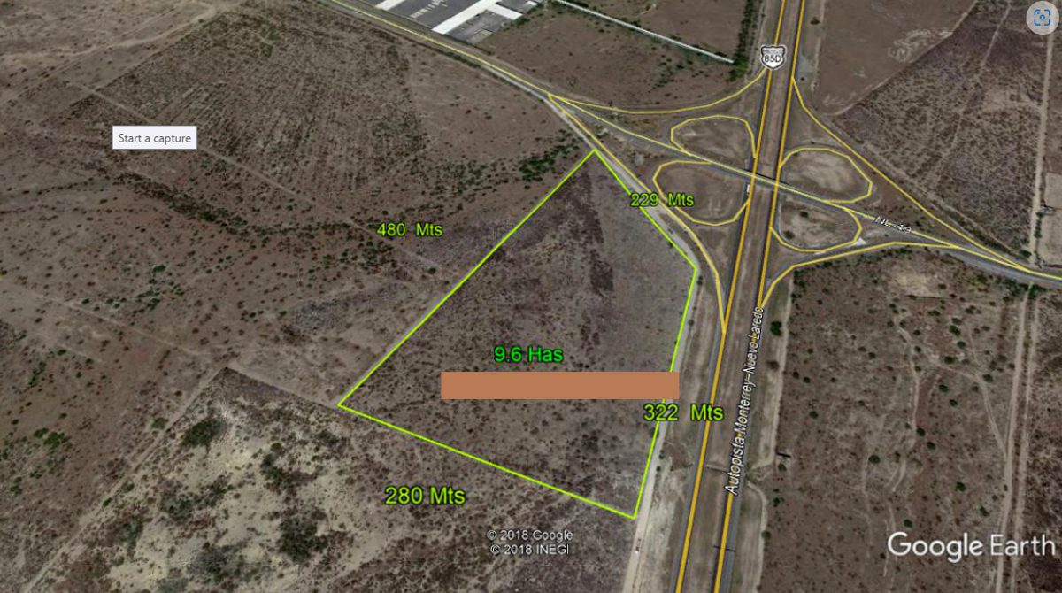 Terreno en venta en Parque Industrial Nexxus ADN, Ciénega de Flores — foto 1 de 2