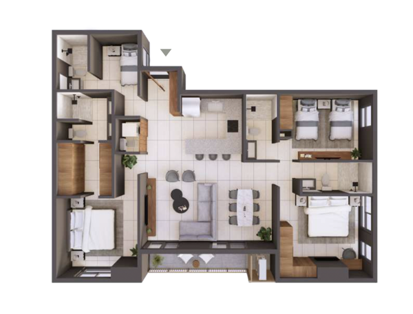 Departamento en venta en San Jeronimo, Monterrey — foto 3 de 12