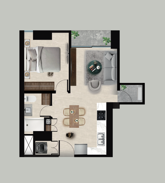 Departamento en venta en Cerradas Concordia, Apodaca — foto 3 de 14