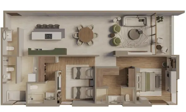 Departamento en venta en Del Valle, San Pedro Garza García — foto 3 de 14