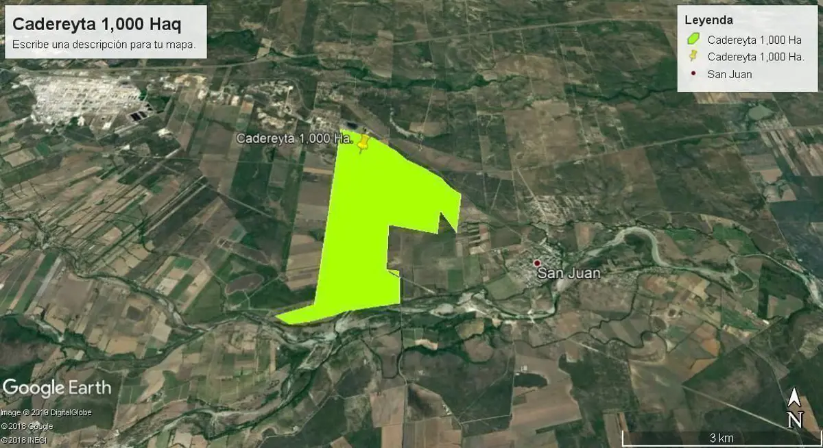 Terreno en venta en San Juan, Cadereyta Jiménez