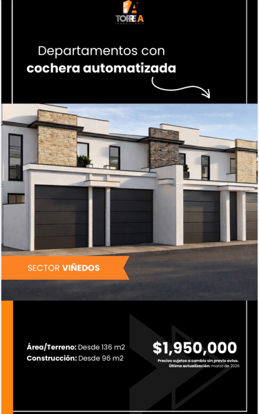 Departamento en Los Viñedos, Torreón, Coahuila de Zaragoza