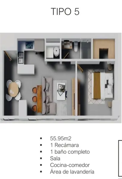 Departamento en venta en Centro, Monterrey — foto 3 de 24