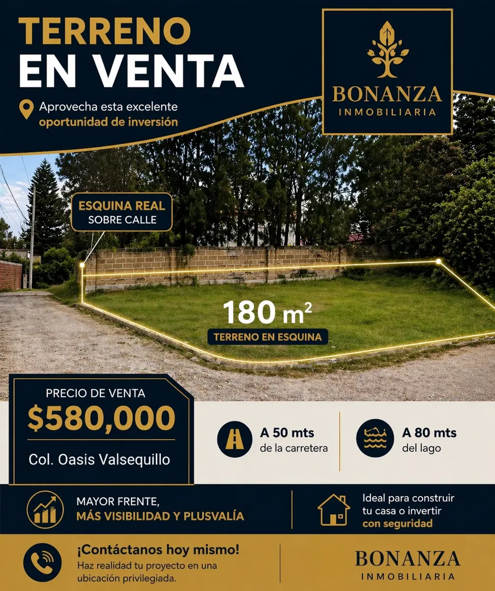 Terreno en venta en El Oasis Valsequillo, Puebla — foto 1 de 9