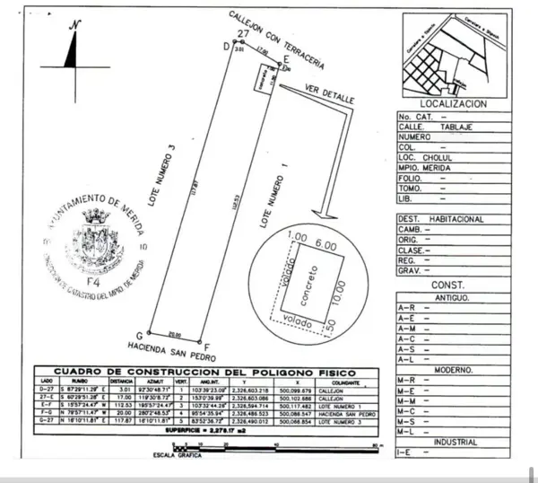 Terreno en venta en Cholul, Mérida — foto 3 de 6