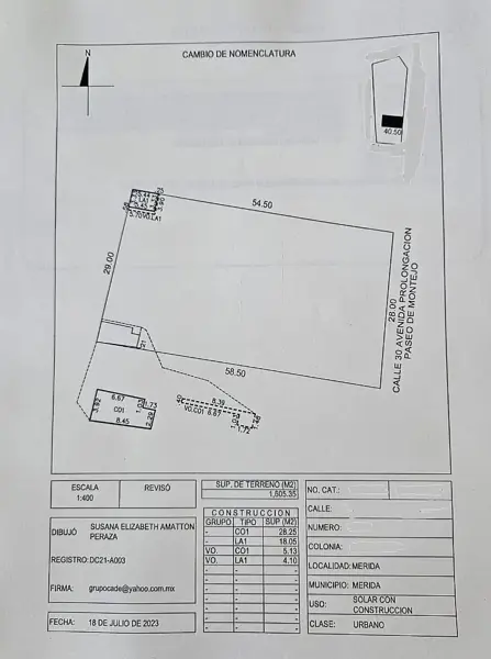 Terreno en venta en Buenavista, Mérida — foto 2 de 5