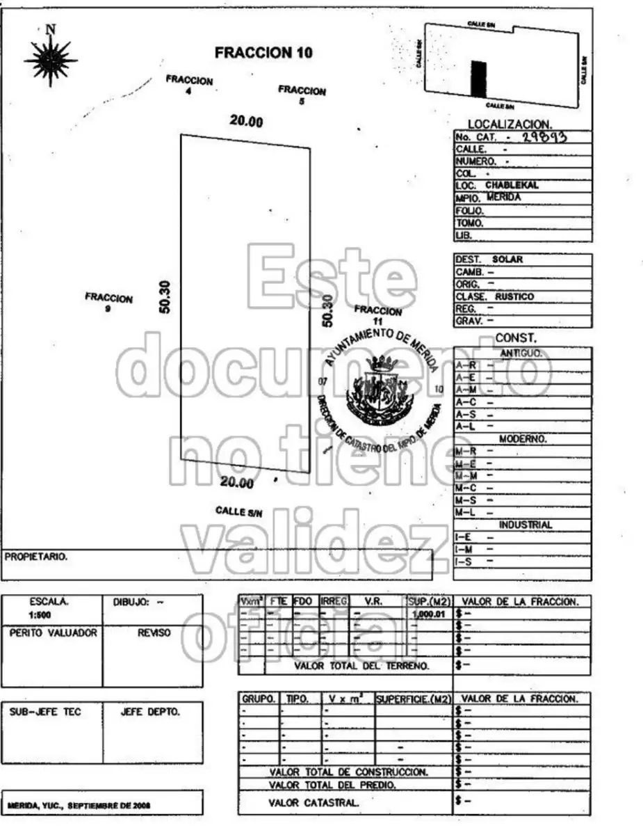 Terreno en venta en Temozon Norte, Mérida — foto 1 de 2