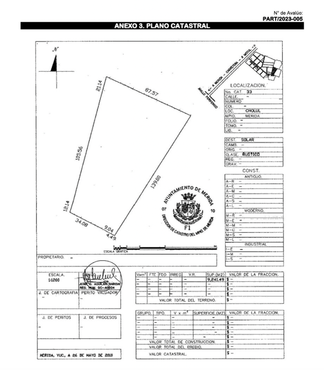 Terreno en venta en Cholul, Mérida — foto 1 de 8