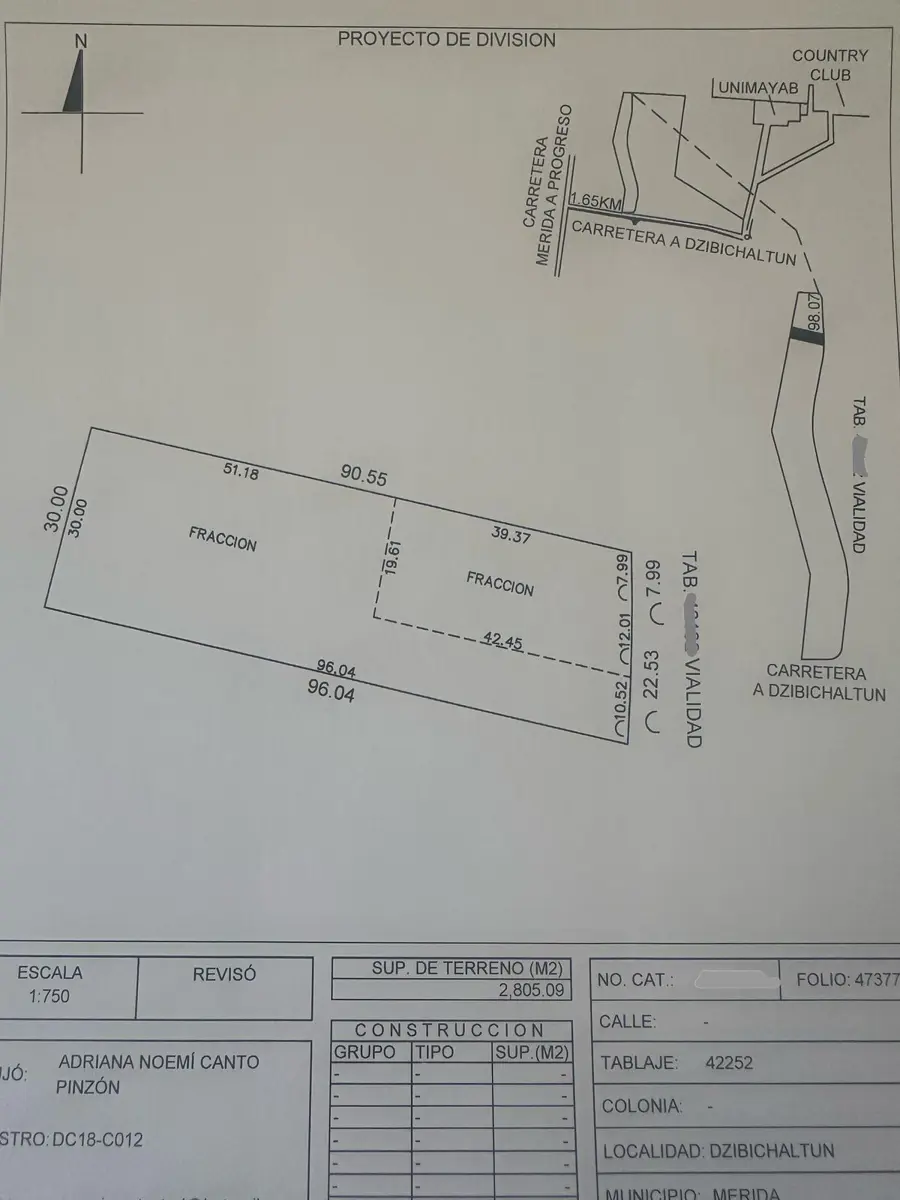 Terreno en venta en Dzibilchaltún, Mérida — foto 1 de 3