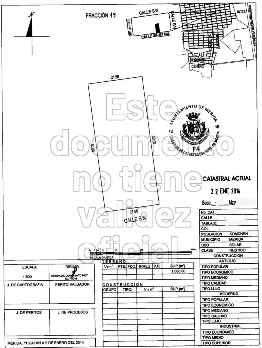 Terreno en venta en Komchen, Mérida — foto 1 de 5