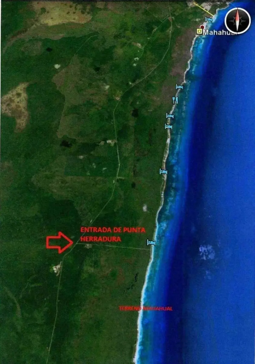 Terreno en venta en Mahahual, Othón P. Blanco — foto 1 de 4