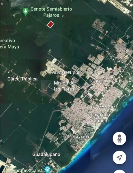 Terreno en venta en Playa del Carmen, Playa del Carmen — foto 3 de 3