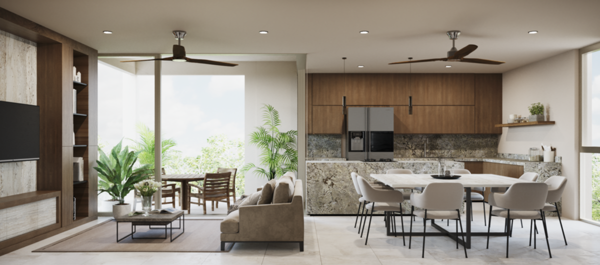 Departamento en venta en Montes de Ame, Mérida — foto 1 de 8