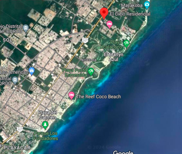 Terreno en venta en El Cielo, Playa del Carmen — foto 2 de 7