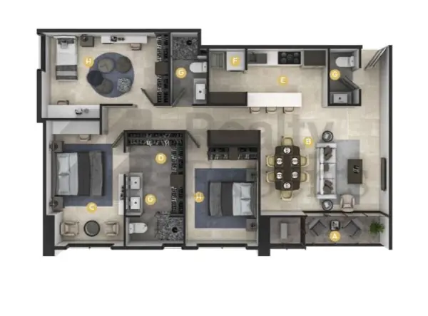 Departamento en venta en Residencial Dinastía, Monterrey — foto 2 de 6