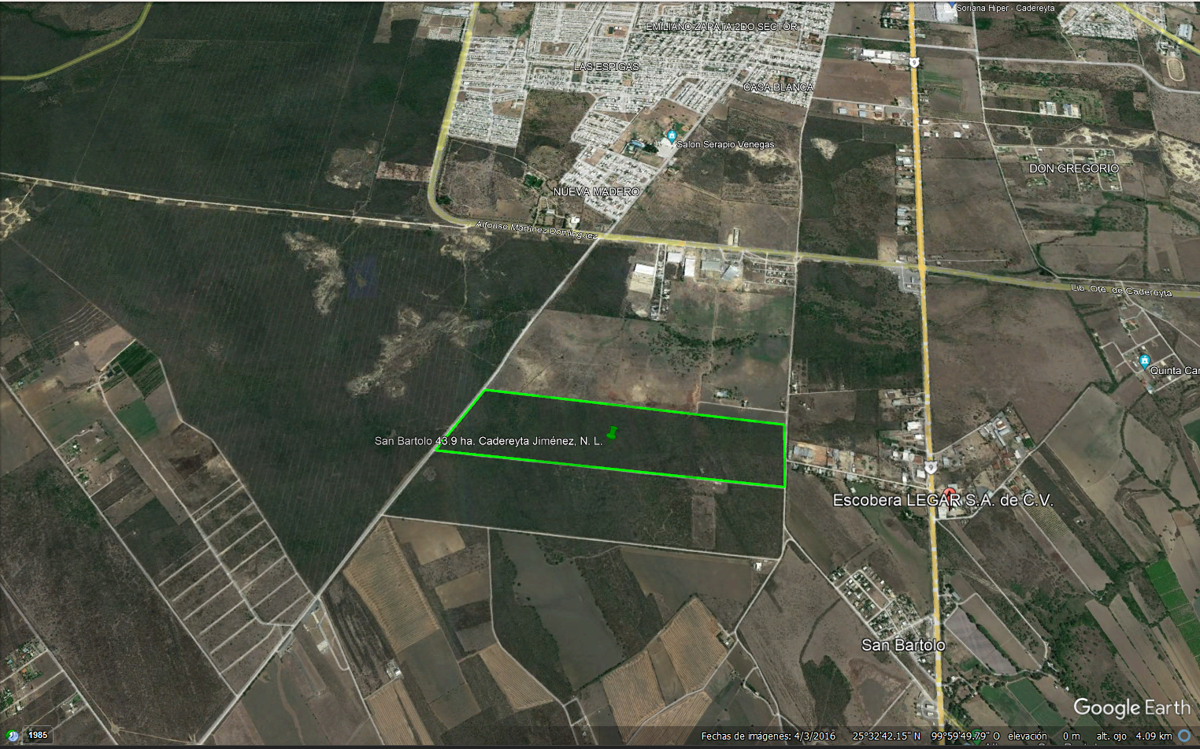 Terrenos en Venta en San Bartolo (Puerto Rico), Cadereyta N.L. Terrenos en Venta en San Bartolo (Puerto Rico), Cadereyta N.L.