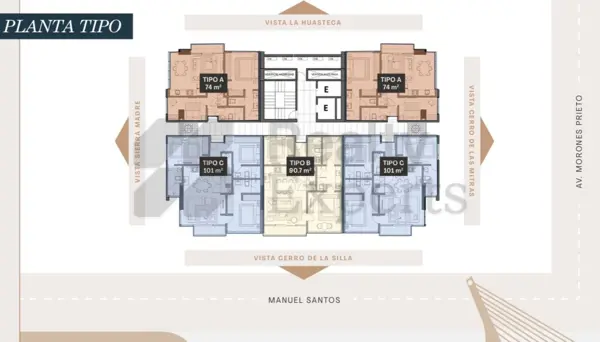 Departamento en venta en Del Valle, San Pedro Garza García — foto 3 de 5
