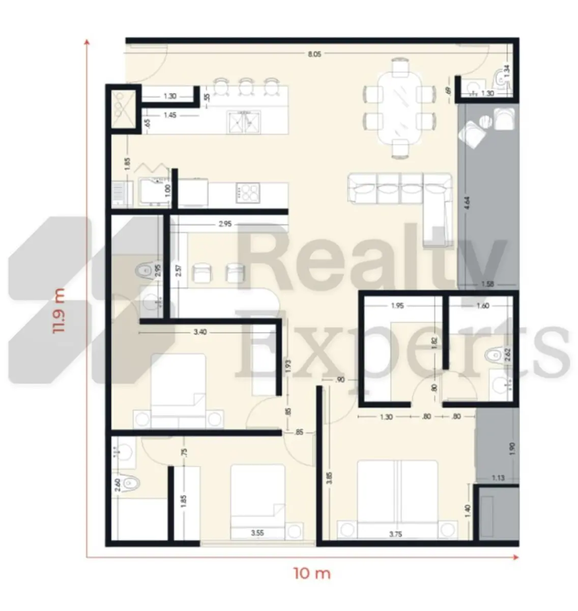 Departamento en venta en Cumbres del Valle, Monterrey — foto 1 de 2