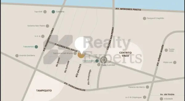 Departamento en venta en Del Valle, San Pedro Garza García — foto 2 de 3