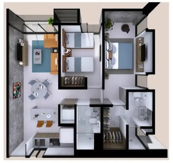Departamentos en Venta en Centro